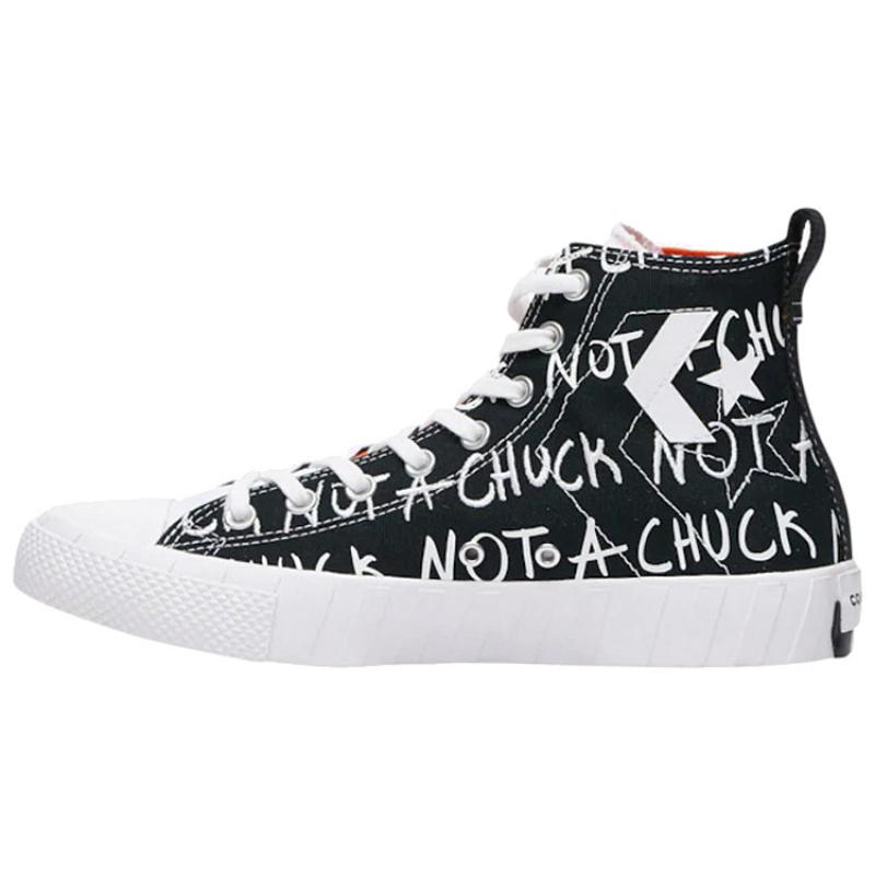 

Converse CTAS UNT1TL3D Chuck 1970s UNT1TL3D Hi NOT A CHUCK Fashion Comfort High-top Canvas Shoes Unisex Black 44.5