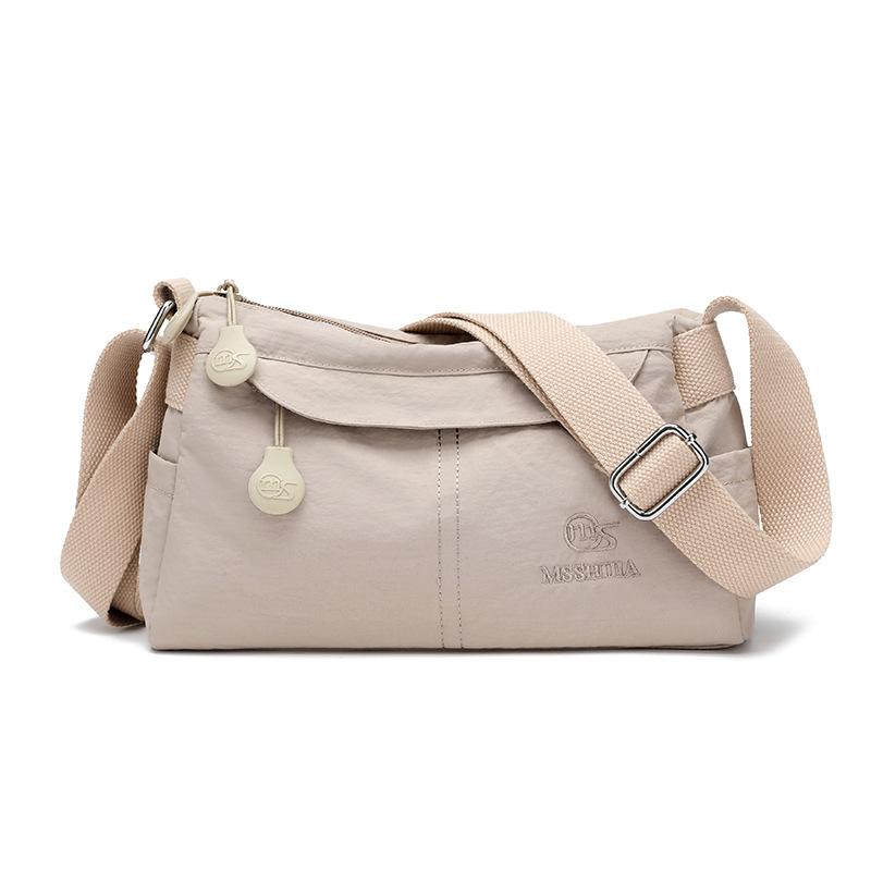 

Женская сумка однотонная сумка через плечо для поездок на работу легкая сумка кроссбоди хаки