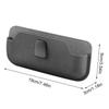 Multifunctional pu leather Auto Eyeglasses Organizer Box Adhesive car instrument panel installation for Keys, Phones, Earphones