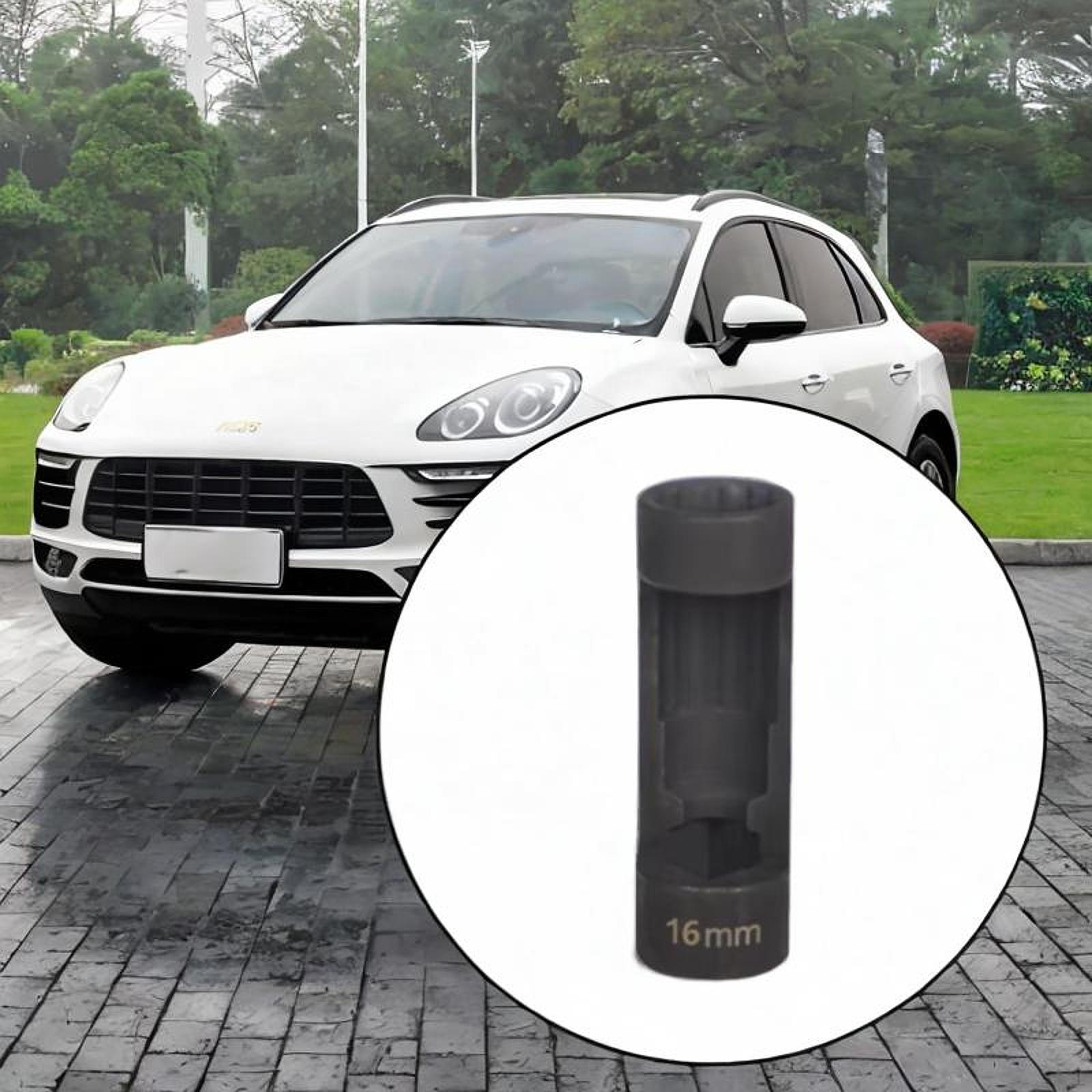 

,Гнезда для гаек стойки Прочный инструмент для ремонта Износостойкий Съемник и установщик Автоаксессуары 16mm