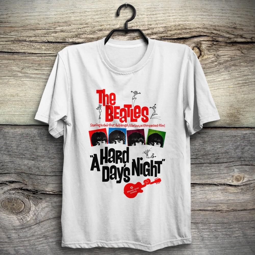 The Beatles A Hard Day s Night Джон Леннон Пол Маккартни Уилфрид Брэмбелл Футболка Унисекс L