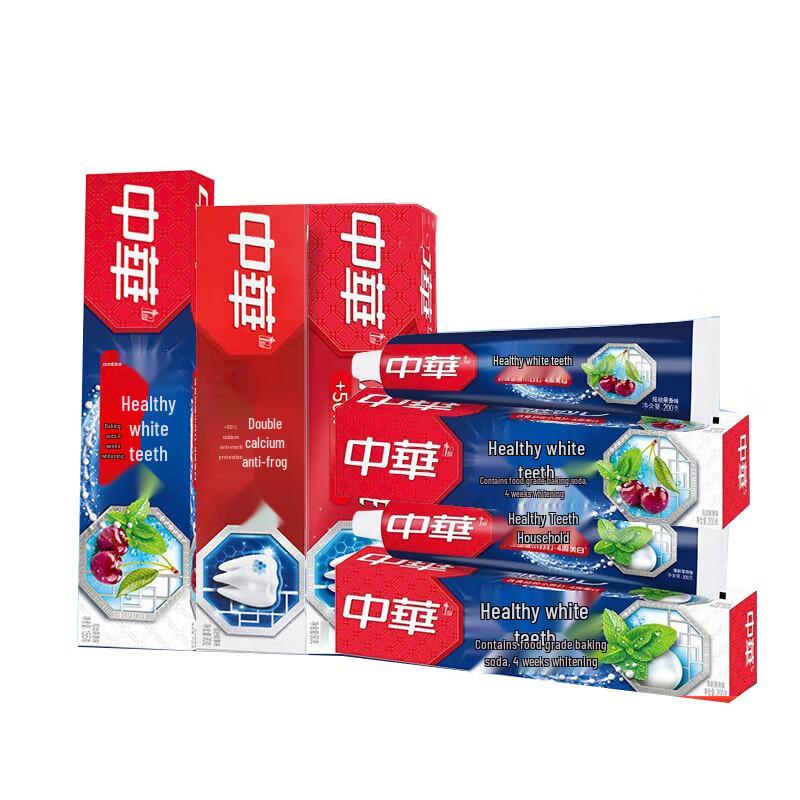 

Zhonghua Anti-Cavity Cleaning Toothpaste Family Pack