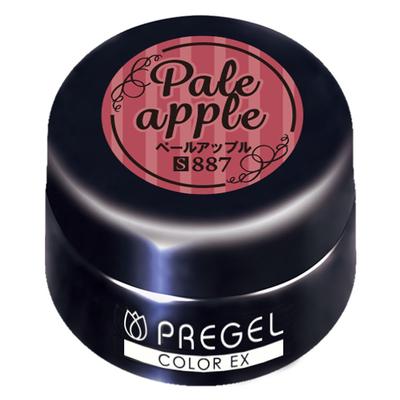 PRE GEL Color Gel Color EX Pale Apple 3g PG-CE887 UV/LED Compatible