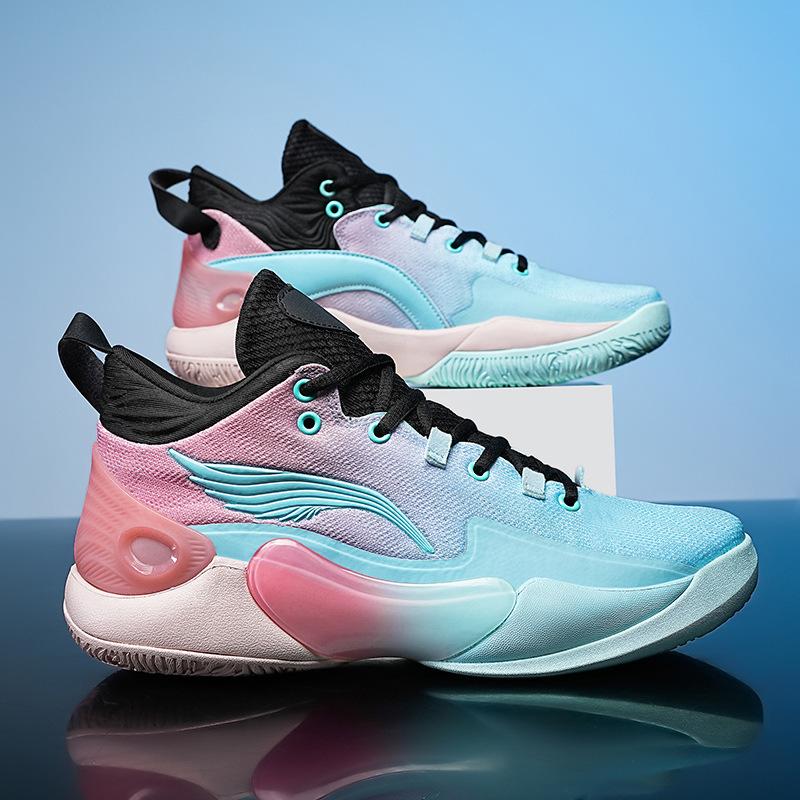 High-quality mesh breathable basketball shoes Yushuai 18 wear-resistant actual combat friction will ring youth shoes 17