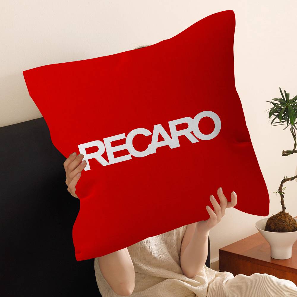 R-Recaros Logo Kissen Kissenbezug Kissenhülle Wohnzimmer Sofa Heimdeko Personalisiert
