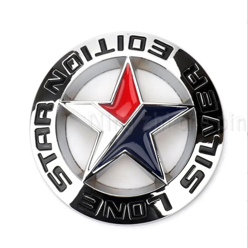 Logo Badge LoneStar EDITION Metal Car Stickers For Lone Star Texas Off-Road Modified accessories Car
