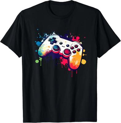 Control All The Things Video Game Controller Gamer Boys Men Gift Unisex T-Shirt