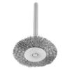 10 Pcs Polishing Brush Steel Wire Flat Type   Brush Hd(3*25mm)