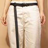 New Style of Women's Buckles Handsome Versatile Black Webbing Simple and Fashionable Belt