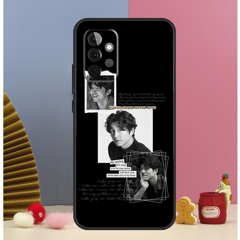 Kpop Gong Yoo Cover For Samsung Galaxy A53 A33 A52 A32 A22 A12 A13 A23 A51 A71 A14 A34 A54 A15 A25 Case