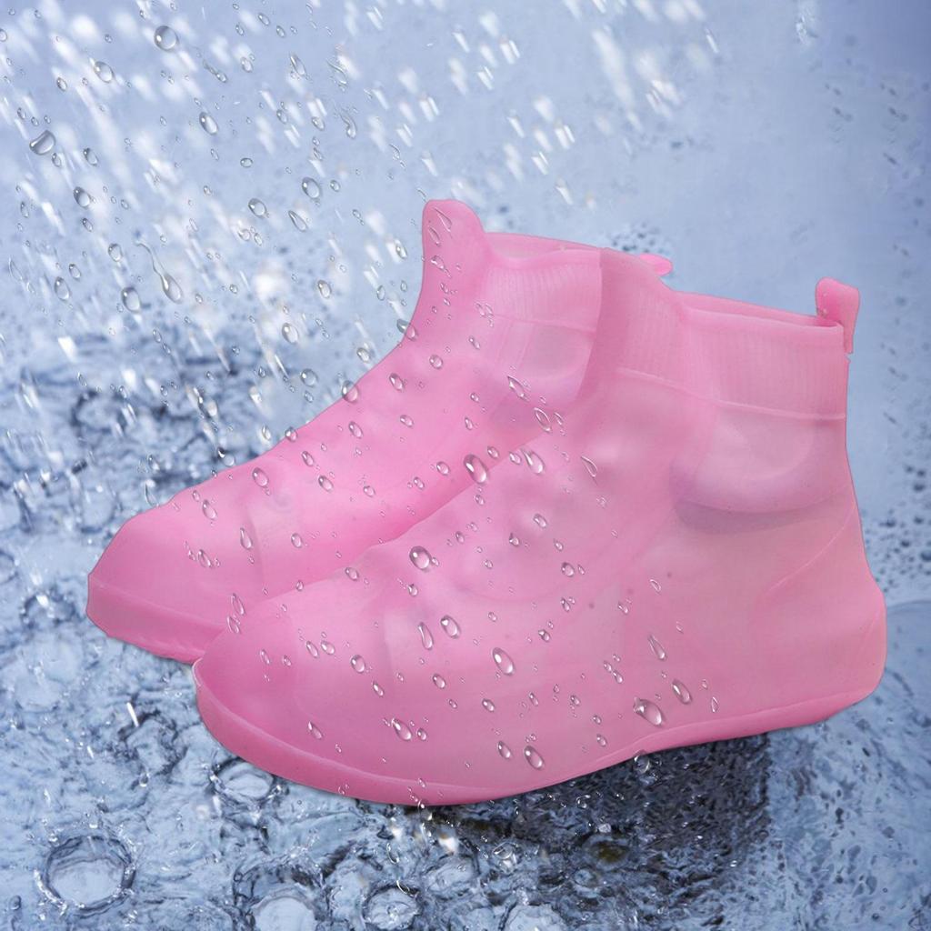 Rain Boot Waterproof Shoes Covers, Nonslip Shoe Cover Galoshes, Reusable Snow Boots Overshoes