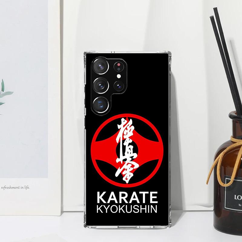 Oyama Kyokushin Karate Phone Case For Samsung Galaxy S25 S24 S23 S22 Ultra S21 FE S20 Plus S10 + S10E Art Fundas Back Cover S24 Samsung S25