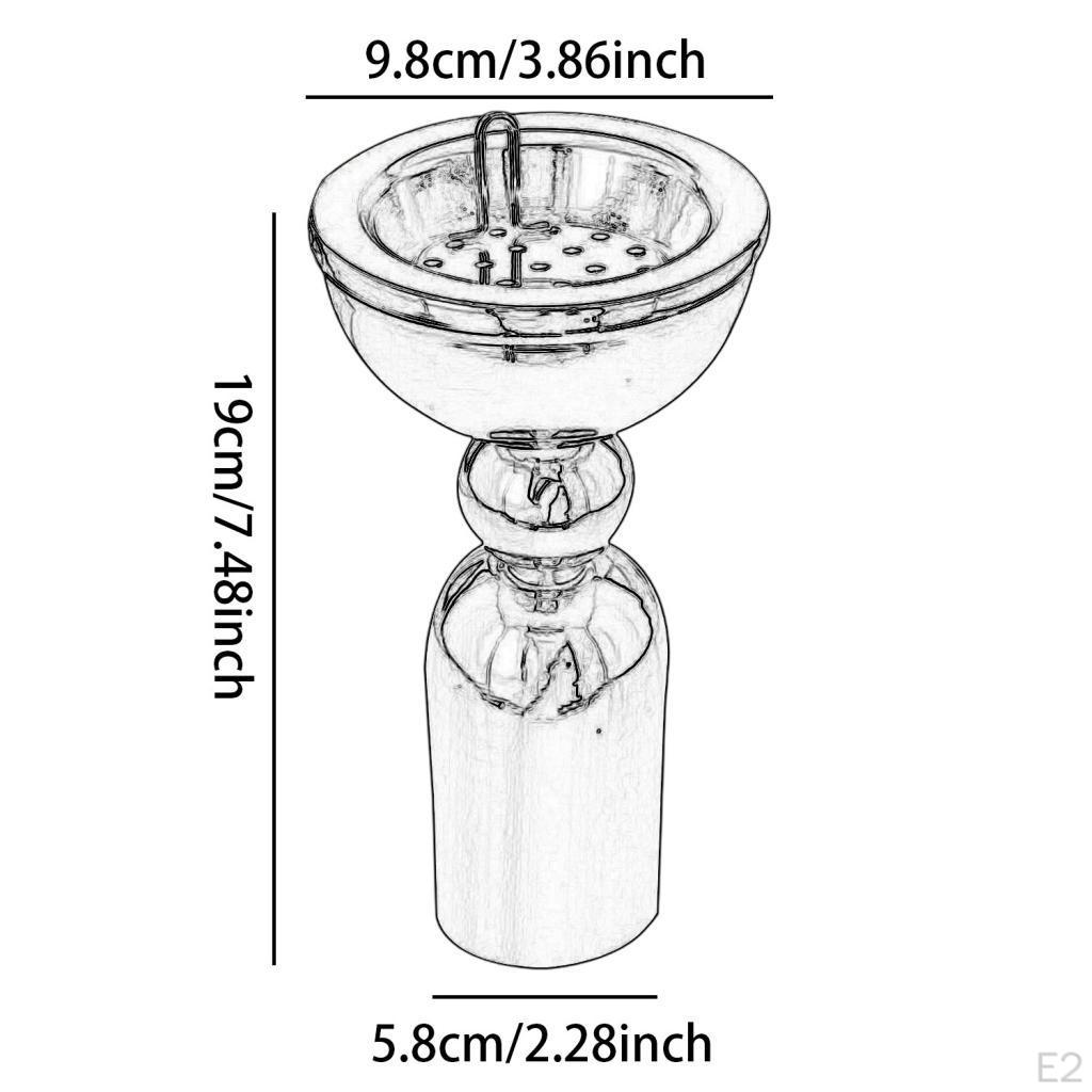 Incense Burner Holder Desk Home Fragrance Birthday Gift Ornament Iron Statue for Office Spa