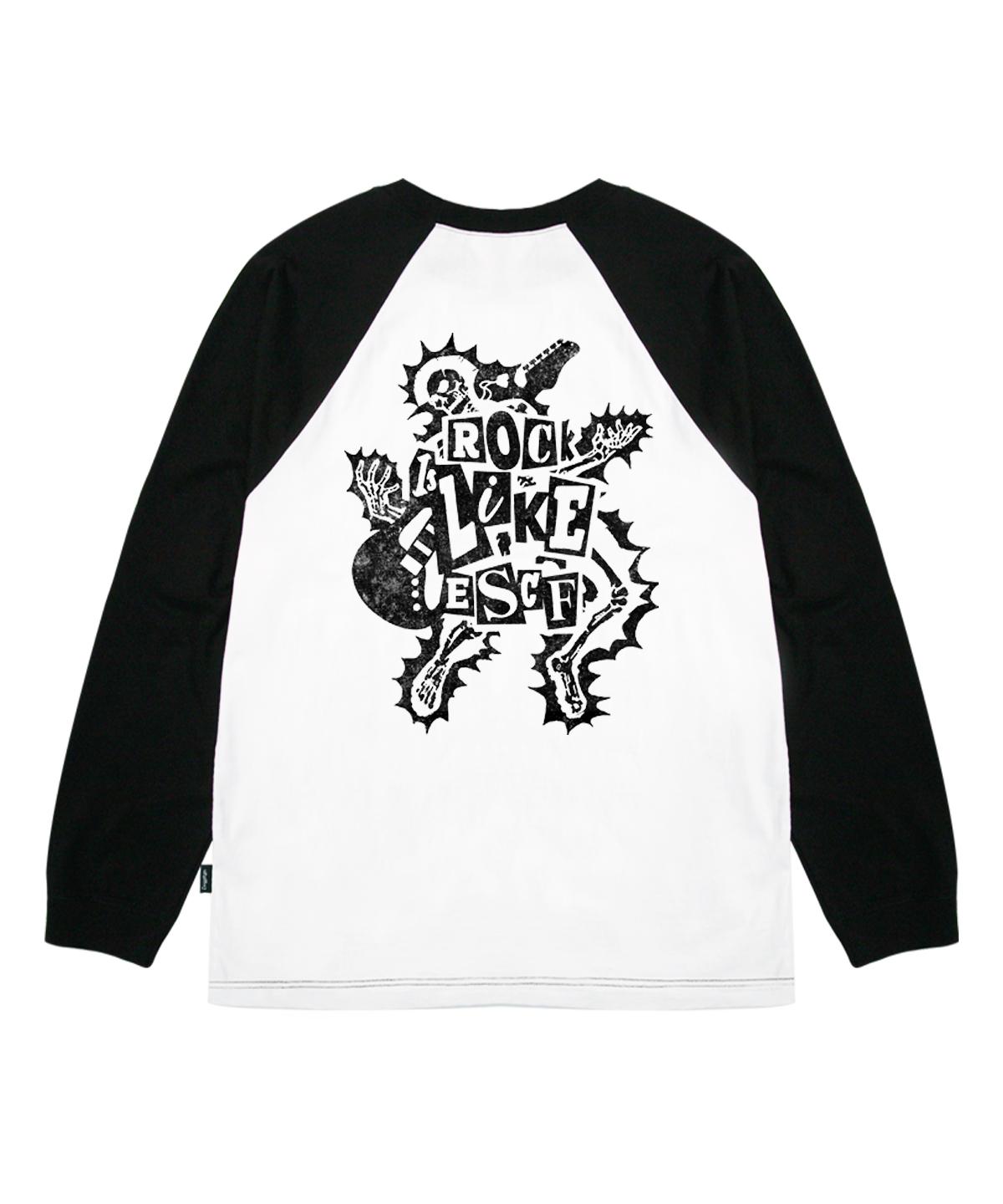 Escape From X-Ray Lock Print Long Sleeve Black S
