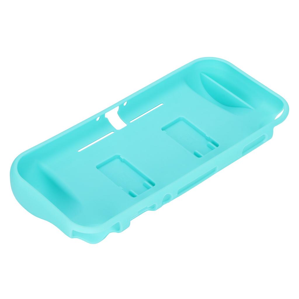 SND‑434 Protective Cover for Switch Lite Built In 2 Game Card Slots Portable Half Packed Protective CoverTurquoise