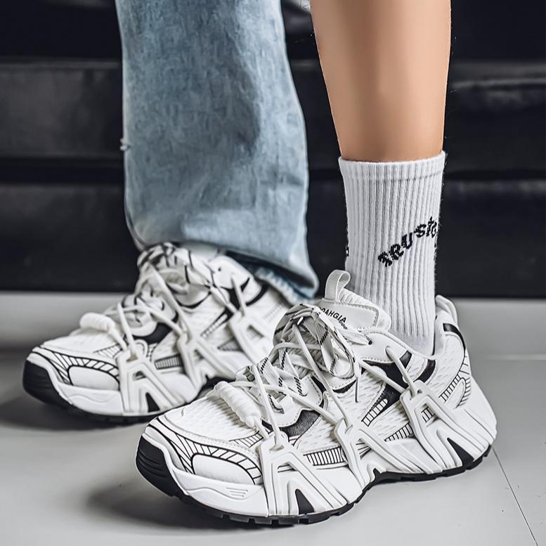 Trendy Low-top Dad Shoes Casual Sneakers Summer Breathable Season Comfortable Sneaker Breathable Comfortable