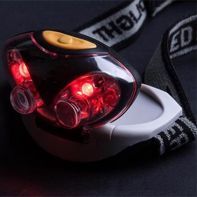 New Mini Waterproof LED Flashlight Headlamp 3 Modes Battery Owl Fishing Camping Head Light Lamp Portable