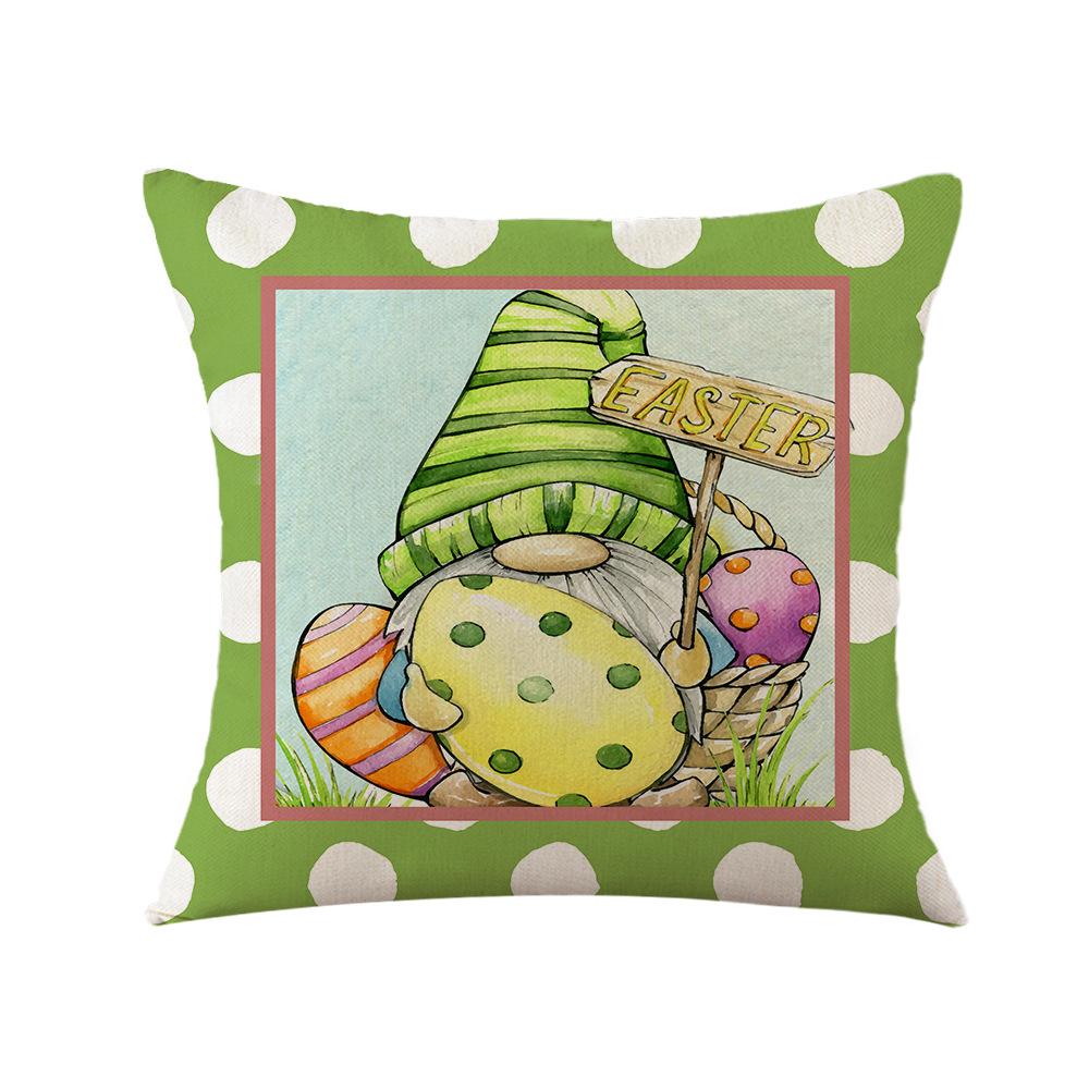 

New Easter Pillow, Office Pillow Cover, Bedside Sofa Cushion Cover, Home Pillow Cover 45 * 45Cm (excluding pillow core)