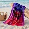 Asciugamano da Spiaggia in Microfibra Rangers FC Stampa Asciugatura Rapida Assorbente Grande Asciugamano per Spiaggia Nuoto Viaggio