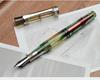 PENBBS 495 Piston Fountain Pen - Large Capacity Transparent Acrylic Unisex Writing Pen