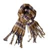 High End Plaid Scarf for Women In Winter New Style Mohair Plaid Shawl Versatile Thickened Warm Scarf Korean