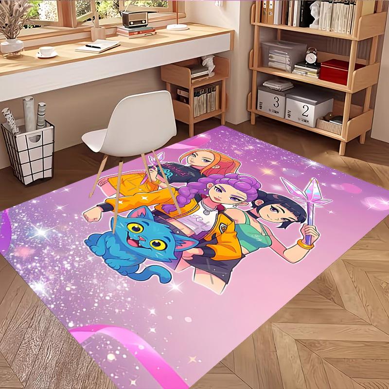 Singer Print Rug, Washable Floor Carpet, For Entryway Dorm Laundry Room Office Study, Home Decor Birthday Christmas Gift