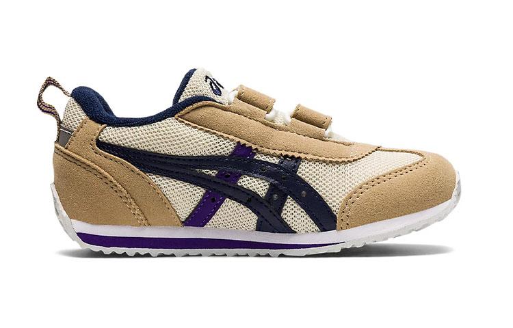 Asics Idaho Mini 4 Low Top Kids' Running Shoes Brown Blue Children Aged 3 7 Years Old 1144A236-200