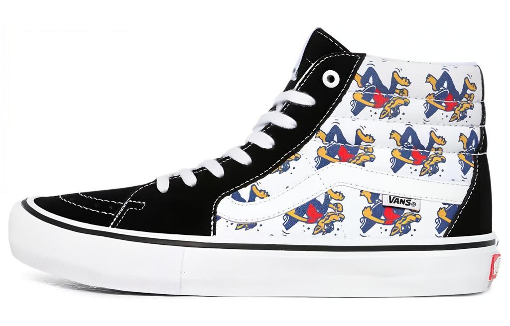 Vans Skate Wolf SK8 Hi Pro 'Schwarz Weiß' VN0A45JD11Z