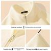 Men's American Half-Zip Fleece Stand Collar Sweatshirt