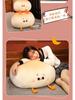 Cute Steamed Bun-Inspired Plush Pillow - Girlish Heart Cushion for Bed or Office