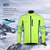 Men's Long Sleeve Fleece Cycling Jersey for Autumn/Winter