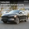 BGY1 For BYD Song Plus DMI Seal U Sealion 6 Black Front Emblem Modification Black Warrior Car Badge Covering Styles Logo