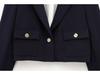 2025 Spring/Autumn Women's Shoulder Pad Slim-Fit Blazer