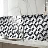 10Pcs 15*15cm Tile Stickers Waterproof Art Wall Decal  Living Room Wall Sofa Background