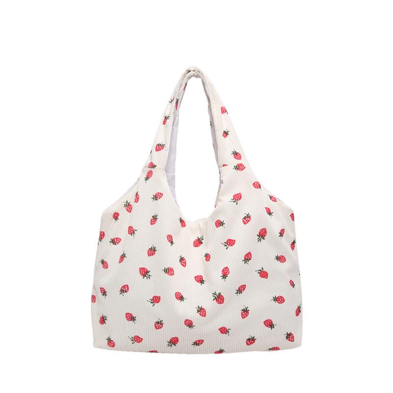 Stylish Summer Casual Large Capacity Tote Bag For Women With Trendy Designs And Soft Canvas Material