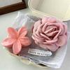 2pcs/set French Large Flower Hair Claws Korean Flower Hair Clip Grab For Women Ponytail Hairpins Barrettes Hair Accessories Gift