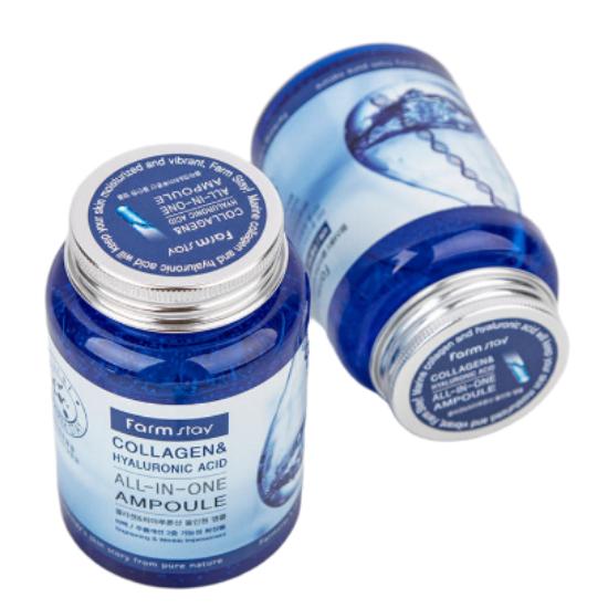 Farmstay Collagen & Hyaluronic Acid All-in-One Ampoule (250ml)