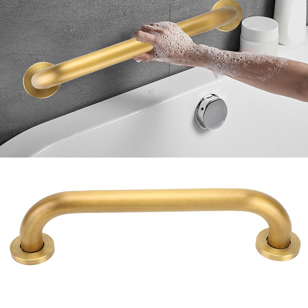 Maniglione in Rame per Doccia Barra di Equilibrio da Bagno Corrimano di Sicurezza Maniglia di Sicurezza per Vasca da Bagno per Anziani 30cm