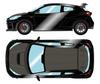 EIDOLON Toyota GRMN Yaris Circuit Package 2022 Precious Black Pearl Finished Product 1/18
