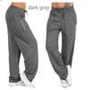 Women's Fashion Casual Pants Loose Lace-up Slim-fit Fitness Pants, Women's Running Training Yoga Pants, Thick Button Loose Wide Leg Pants