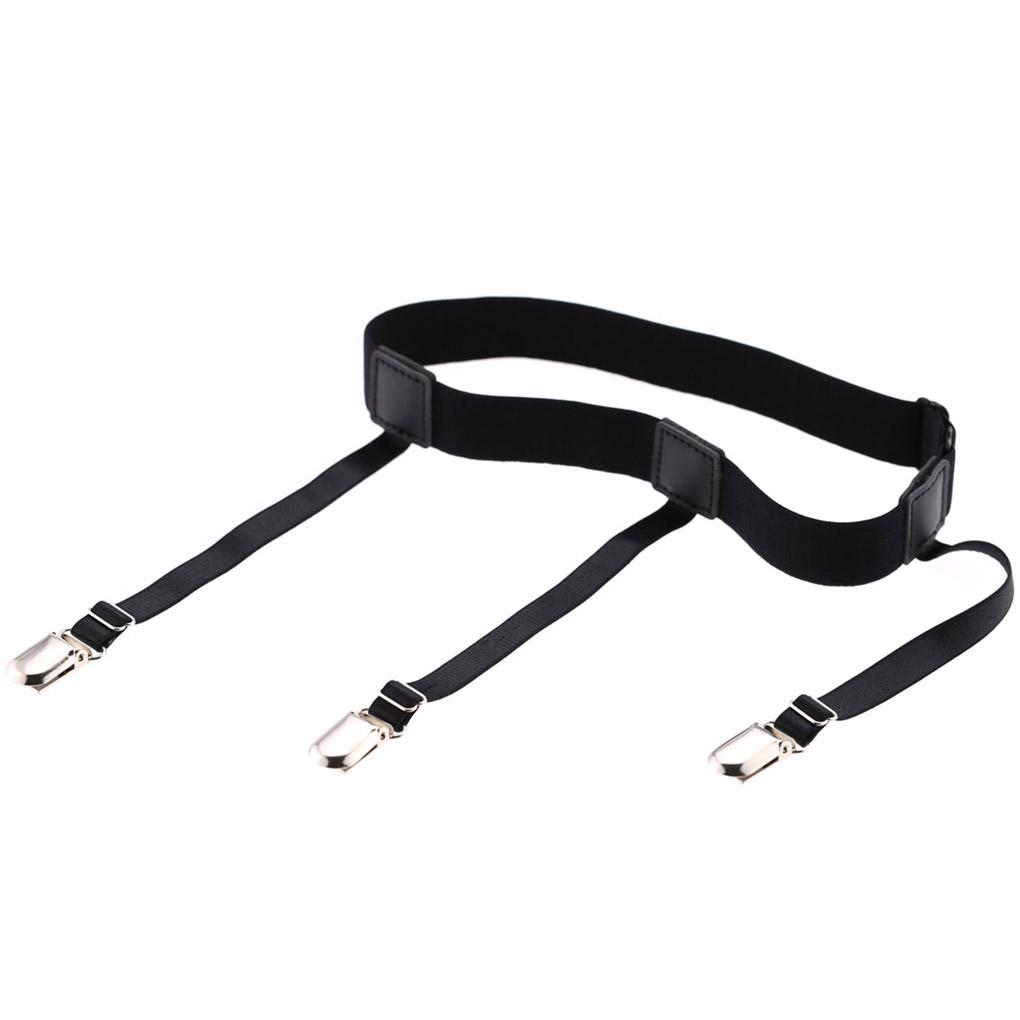 1 Pair Women Girls Men PU Body Harness Garter Belt Adjustable Sexy Punk Leg Stockings Cincher Strap