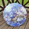 Vintage Chinese Style Silk Umbrella Handmade Imitation Ancient Umbrella for Hanfu Dance & Ceiling Decor