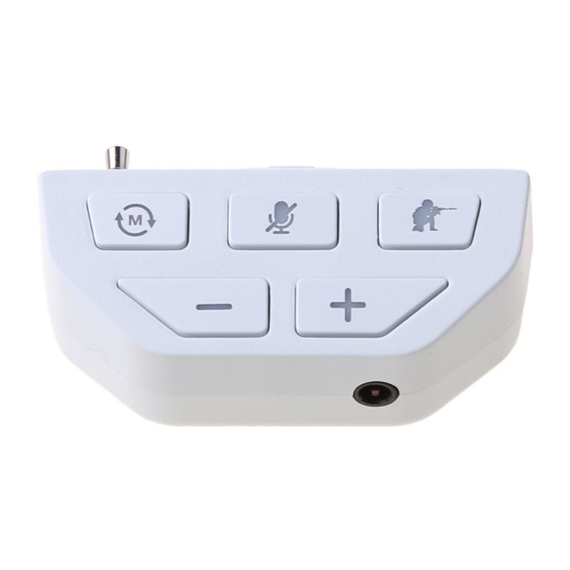 3,5-mm-Stereo-Headset-Adapter, Kopfhörer-Konverter, Sound-Enhancer für einen Controller