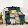 Happy Birthday Inspirational Quotes Flannel Blanket-Soft and Suitable for Sofas,Beds,Offices,Travel,All Seasons,Great Gift for Holidays and Birthdays.