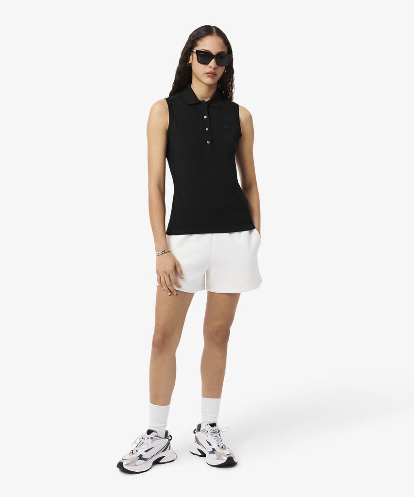 LACOSTE Women'S Slim Fit Sleeveless Polo Shirt Pf5445-56G 031