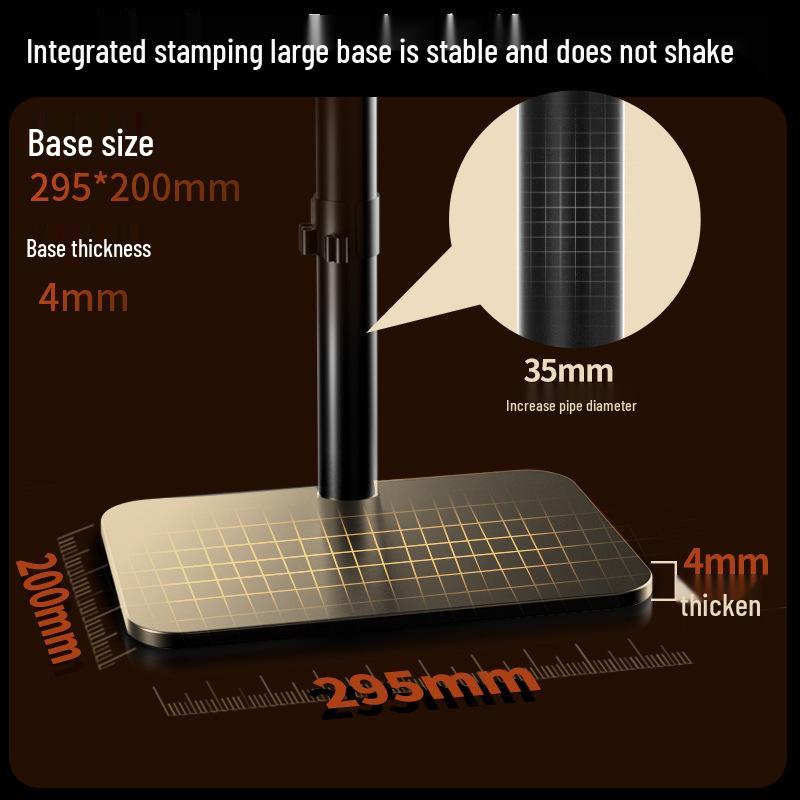 Height-Adjustable Rotating Computer Monitor Stand for 22-34 Inch Screens