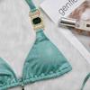 Sexy Crystal Diamond Bikini Strap Women's Split Swimsuit Beach Swimsuit