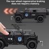1:32 Dongfeng Mengshi Sword Toothed Tiger Armored Car Model Toy Sound Light Off-road Police Cars Models Holiday Presents