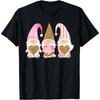 Valentines Gnomes Cute Leopard Print Gnome T-Shirt