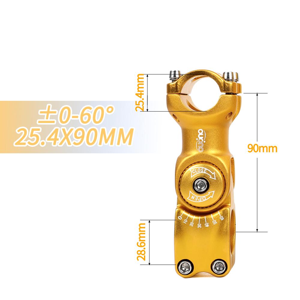 Adjustable MTB Stem 0-60 Degree Adjust